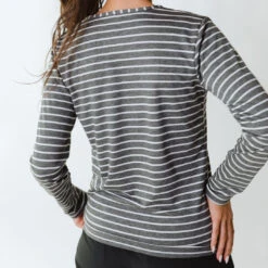 Henley, Charcoal -Clothing Promotional Store 369A3972final