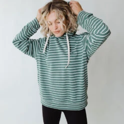 City Pullover, Hunter Green -Clothing Promotional Store 369A4002final