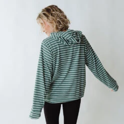 City Pullover, Hunter Green -Clothing Promotional Store 369A4019final