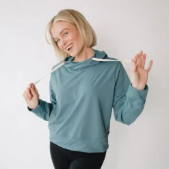 Intention Hoodie, Blue Grey -Clothing Promotional Store 369A4136finnal 1