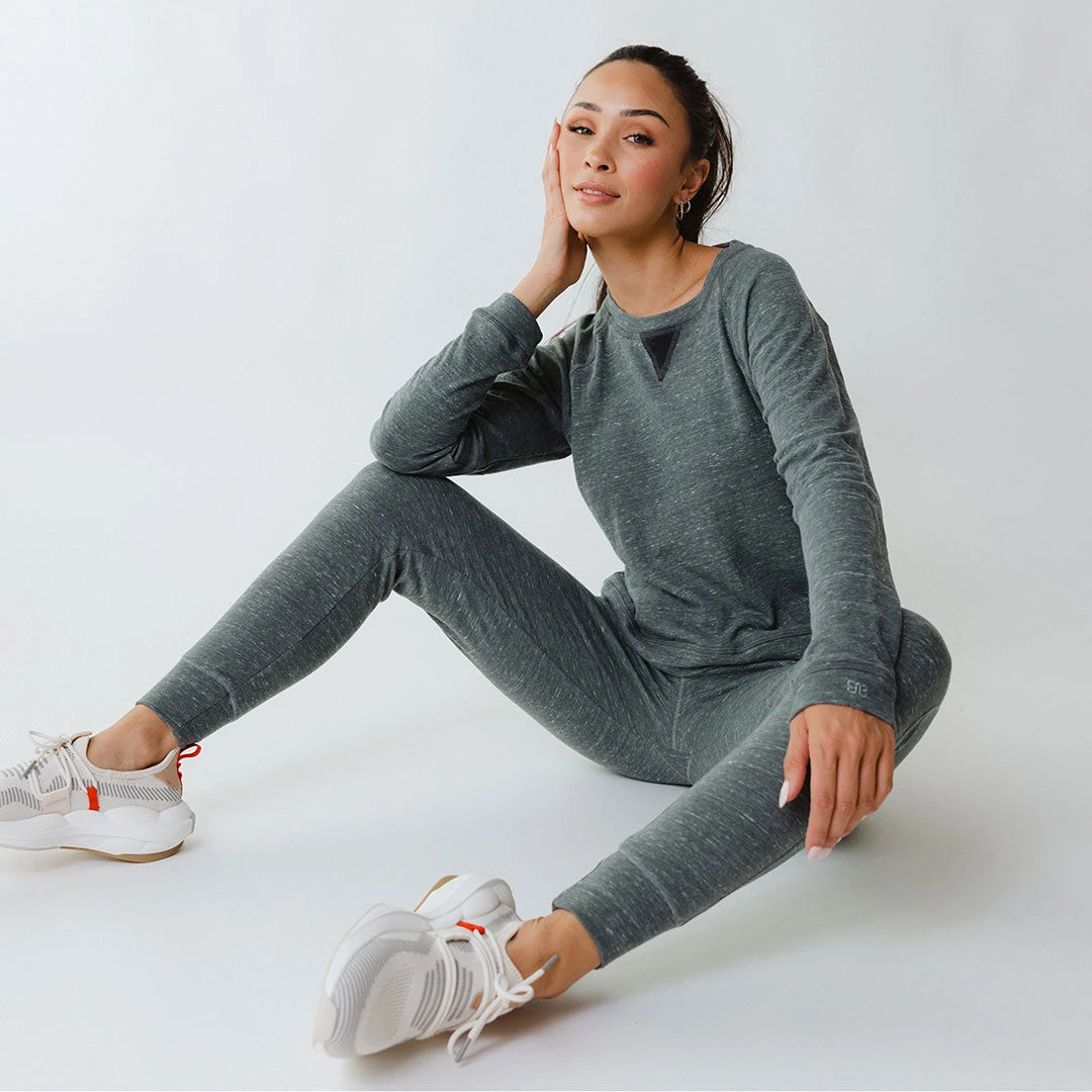 Campus Crew, Heather Grey 5 Campus Crew, Heather Grey - Image 3