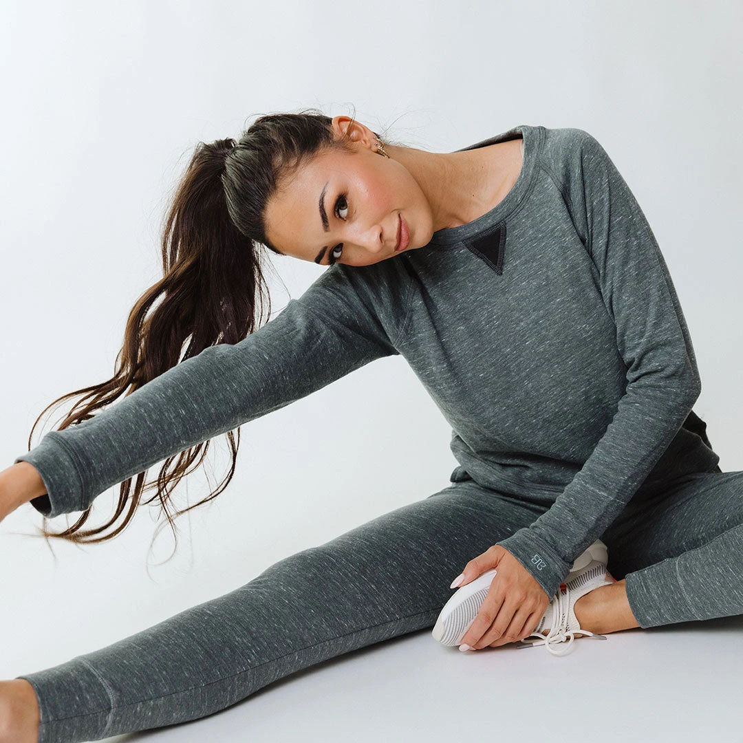 Campus Crew, Heather Grey 4 Campus Crew, Heather Grey - Image 2