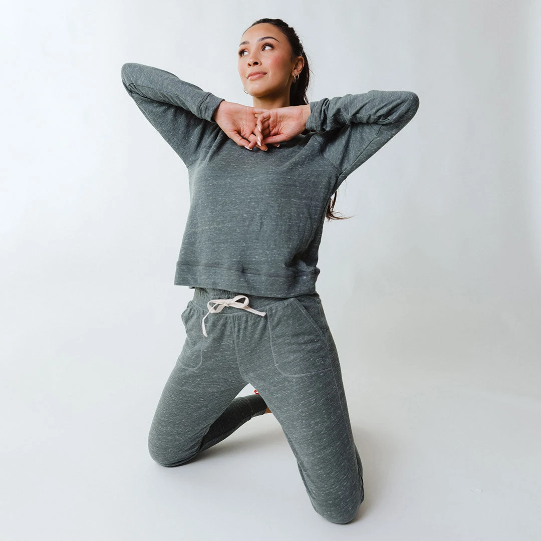 Campus Crew, Heather Grey 6 Campus Crew, Heather Grey - Image 4