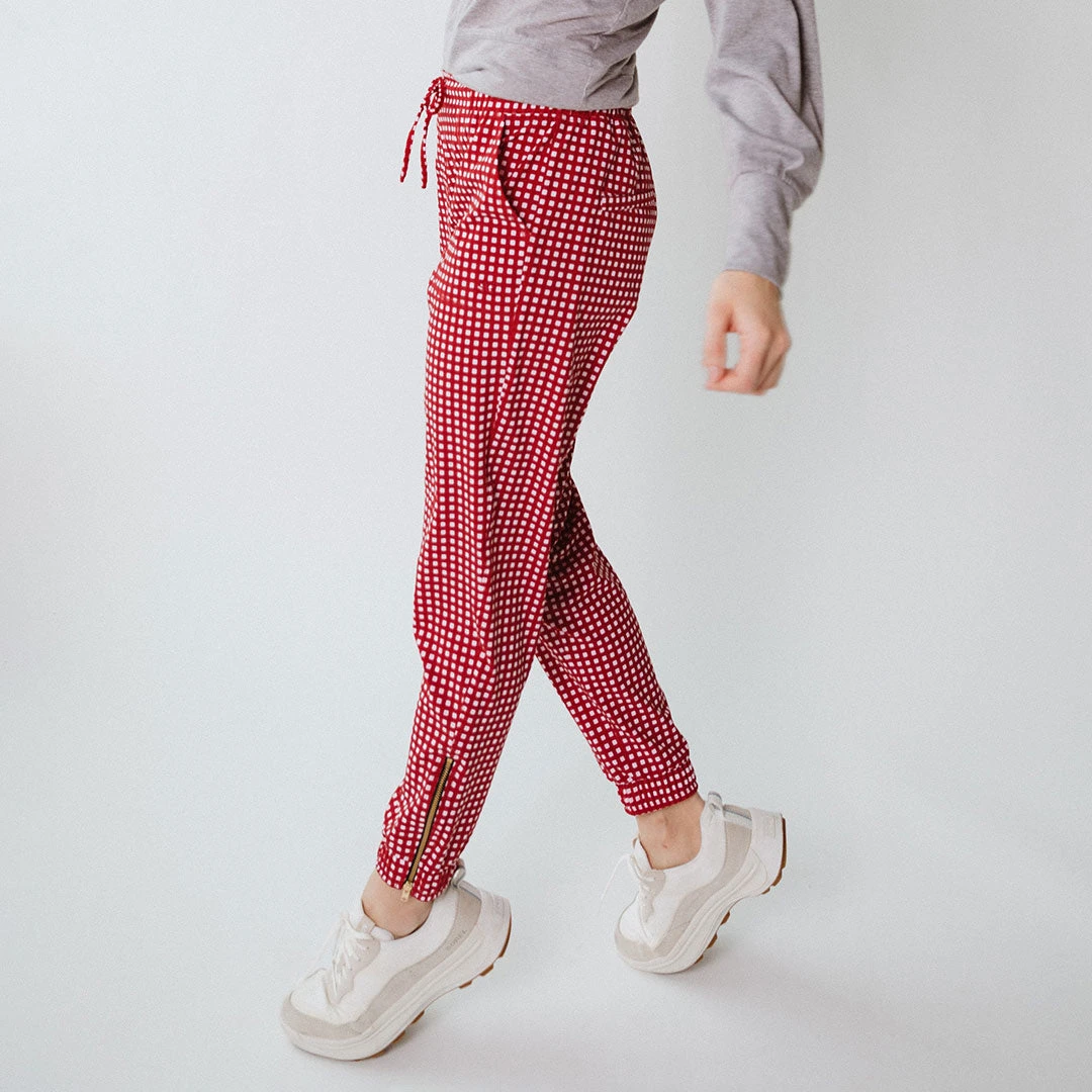 Red Gingham Jetsetters 7 Red Gingham Jetsetters - Image 5