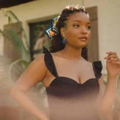 The Lady One-Piece, Black -Clothing Promotional Store 369A4444finnal