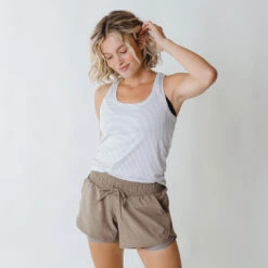 Exhale Tank, Brindle -Clothing Promotional Store 369A4522final