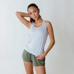 Exhale Tank, Sage -Clothing Promotional Store 369A4559final