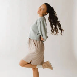 Atlas Ribbed Sweater, Grey 14 Atlas Ribbed Sweater, Grey -Clothing Promotional Store 369A4640