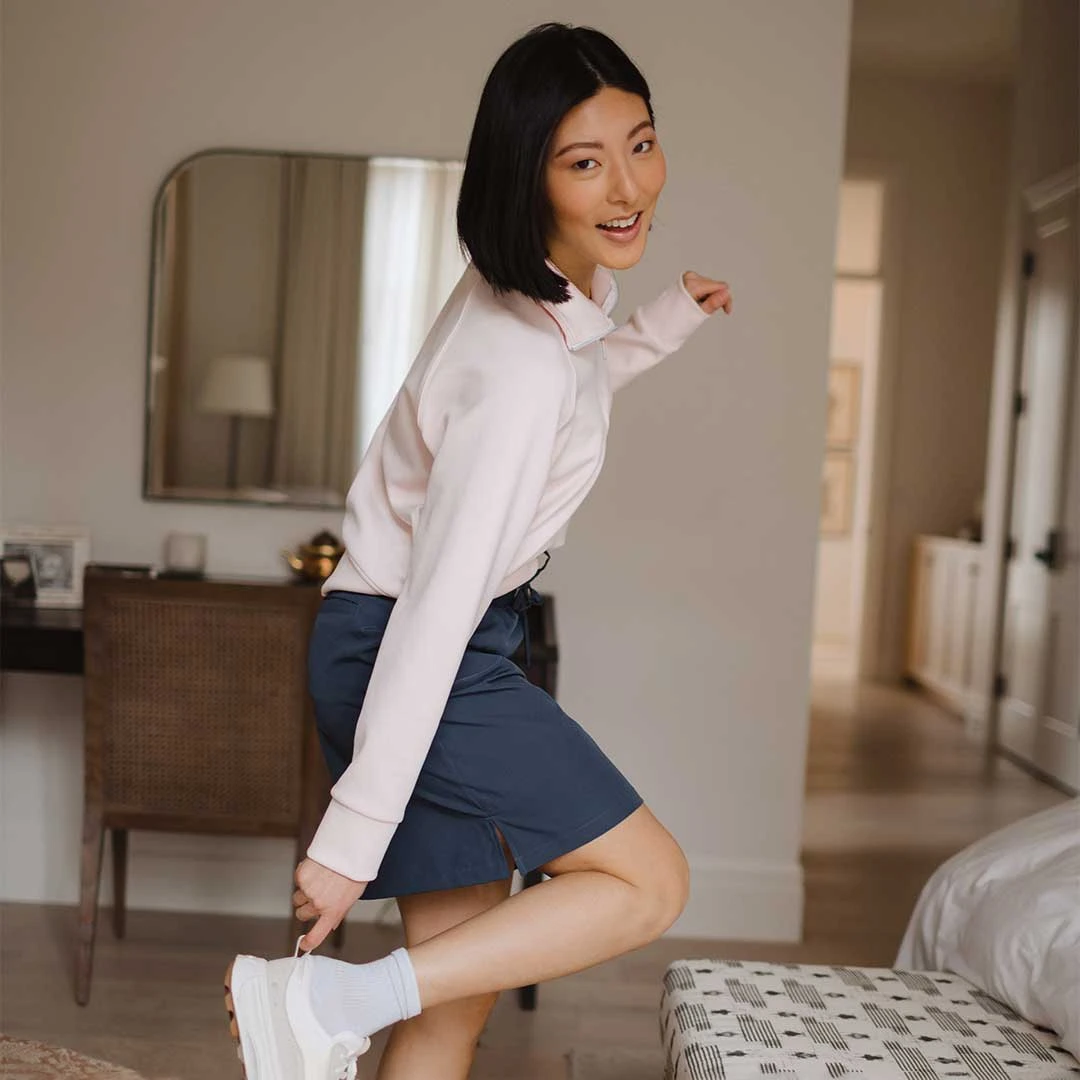 The Away Skirt, Indigo 14 The Away Skirt, Indigo - Image 12