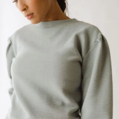Atlas Ribbed Sweater, Grey 17 Atlas Ribbed Sweater, Grey -Clothing Promotional Store 369A4662