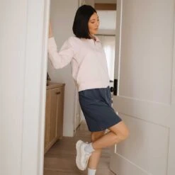 The Away Skirt, Indigo 24 The Away Skirt, Indigo -Clothing Promotional Store 369A4698final