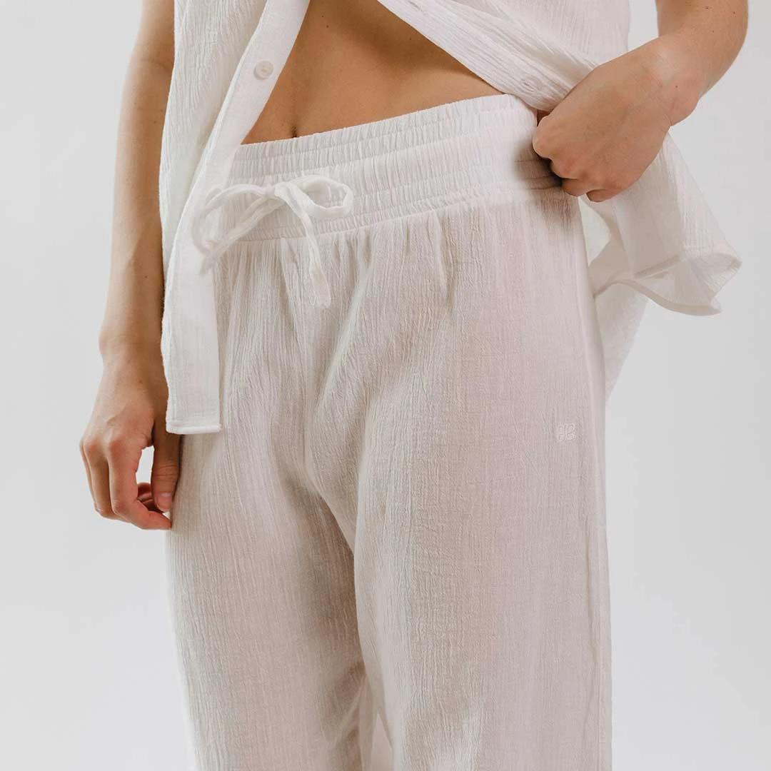 Cabana Pants, White 6 Cabana Pants, White - Image 4