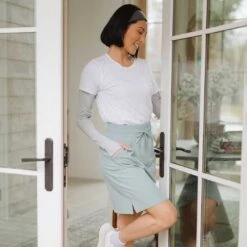 The Away Skirt, Sea Breeze 18 The Away Skirt, Sea Breeze -Clothing Promotional Store 369A4926final 7c1df1d8 b15d 4b65 a1e1 5196be88ab19