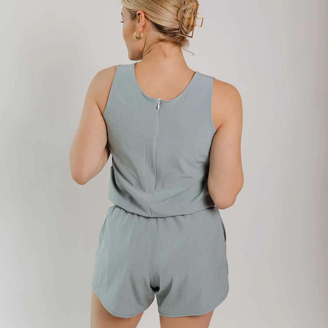 Sea Breeze Tank Romper 6 Sea Breeze Tank Romper - Image 4