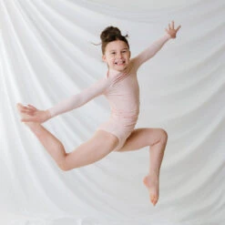 Mini Rash Guard Two-Piece Set, Pink Checkers -Clothing Promotional Store 369A4962final