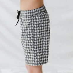 Houndstooth Jr. Swim Trunks -Clothing Promotional Store 369A5046final