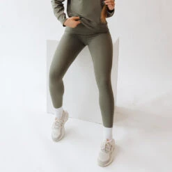 Intention Leggings 7/8, Olive -Clothing Promotional Store 369A5062final