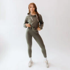Intention Leggings 7/8, Olive -Clothing Promotional Store 369A5083final