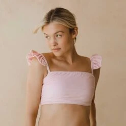 Ballet Pink Bella Crop Top 19 Ballet Pink Bella Crop Top -Clothing Promotional Store 369A5207final fe2053de 1c04 4f0a 800e fa5c798866da