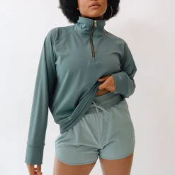 The Gotta Run 1/4 Zip, Blue Grey 16 The Gotta Run 1/4 Zip, Blue Grey -Clothing Promotional Store 369A5253final a4251c1e cd46 442f a9a3 1be8956d3c07