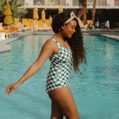 Deep End One-Piece, Check Mate 12 Deep End One-Piece, Check Mate -Clothing Promotional Store 369A5602final