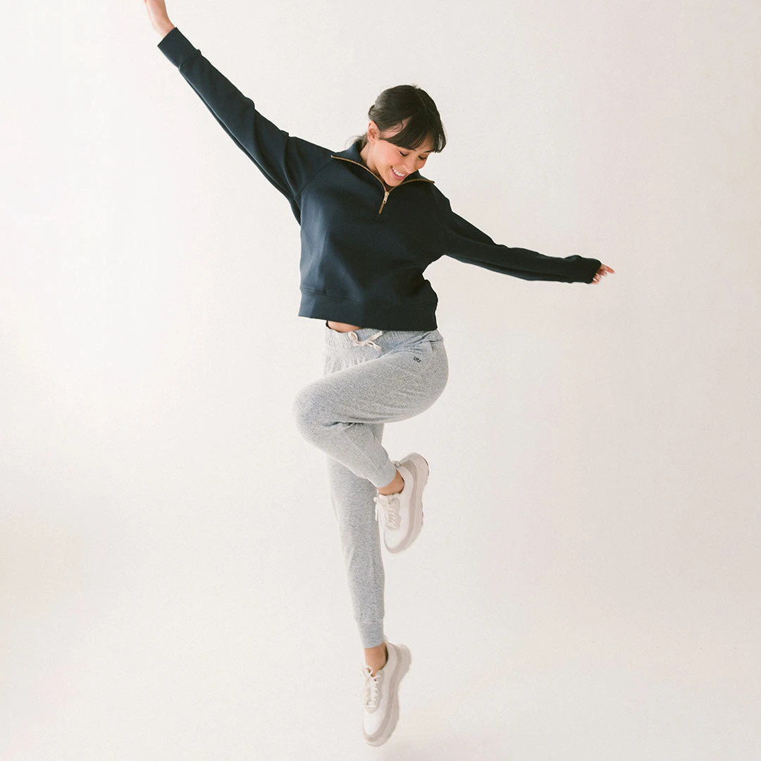 Oxford Zip-Up, Navy 8 Oxford Zip-Up, Navy - Image 6