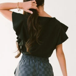 9 To 9 Boss Crop Tee, Black 13 9 To 9 Boss Crop Tee, Black -Clothing Promotional Store 369A5937 60ded11f afb2 4afd b1fd 78def16e0b0a