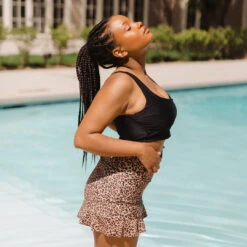 Pursuit High-Waisted Swim Skirt 18 Pursuit High-Waisted Swim Skirt -Clothing Promotional Store 369A5969final