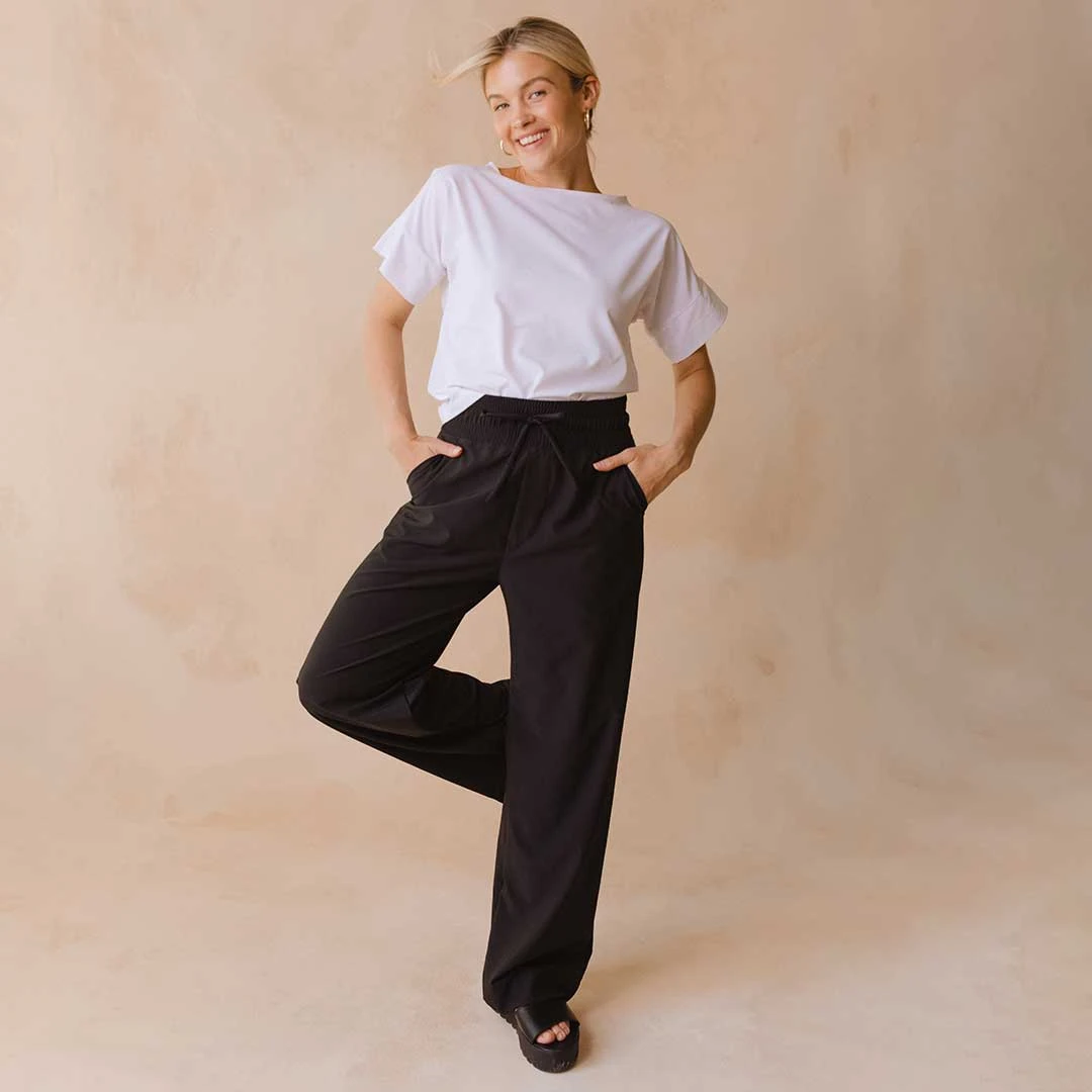 Audrey Trouser, Black 7 Audrey Trouser, Black - Image 5