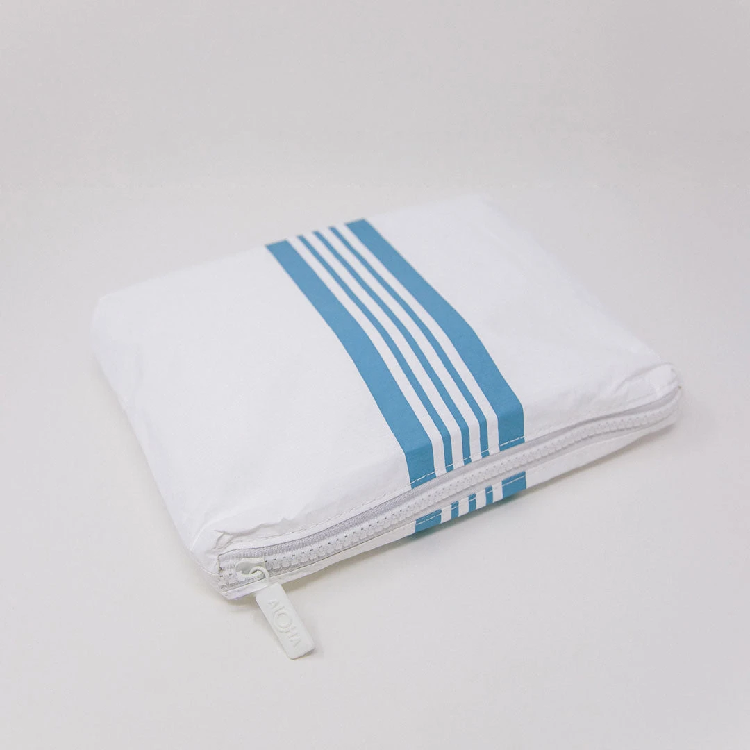 Aloha Small Linen Stripe Pouch 3 Aloha Small Linen Stripe Pouch