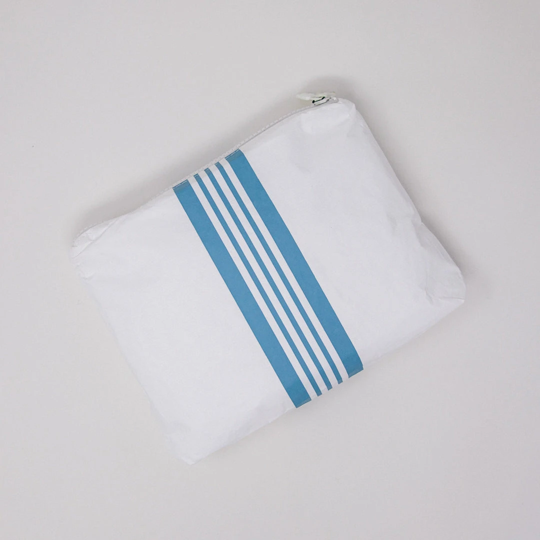 Aloha Small Linen Stripe Pouch 5 Aloha Small Linen Stripe Pouch - Image 3