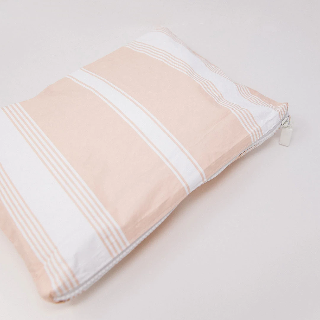 Aloha Mid Linen Stripe Pouch 3 Aloha Mid Linen Stripe Pouch