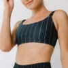 Momentum Bra, Navy Pinstripe 2 Momentum Bra, Navy Pinstripe -Clothing Promotional Store 369A6930final