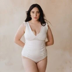 Riptide One-Piece, Ivory -Clothing Promotional Store 369A7418final