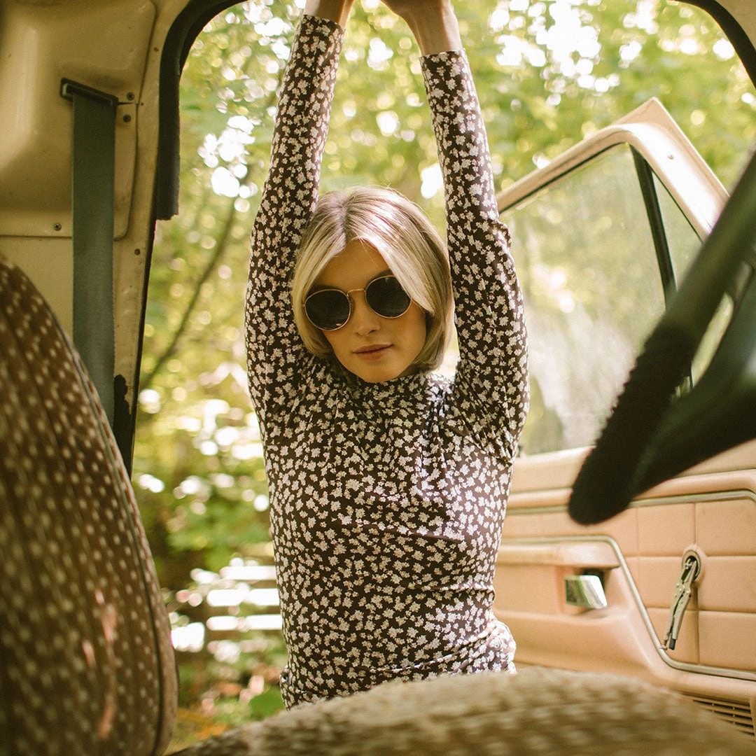 Wailea Floral Long Sleeve Rash Guard 9 Wailea Floral Long Sleeve Rash Guard - Image 7