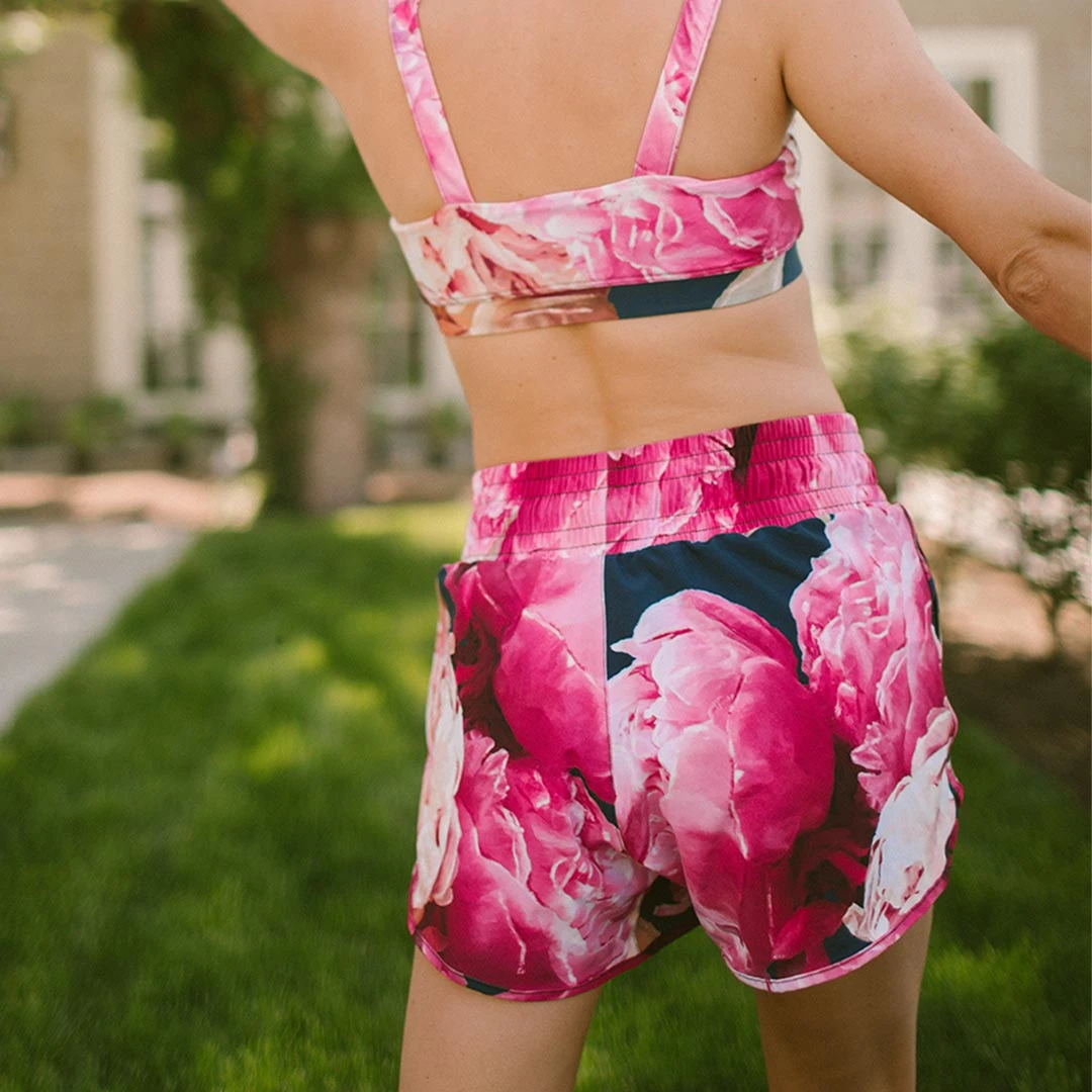 Peony Lunge Shorts 8 Peony Lunge Shorts - Image 6