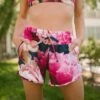 Peony Lunge Shorts -Clothing Promotional Store 369A7795final 1