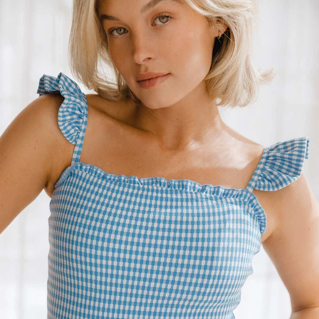 Hamptons One-Piece, Bluebell 11 Hamptons One-Piece, Bluebell - Image 9