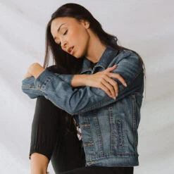 Morgan Classic Denim Jacket -Clothing Promotional Store 369A7929final web