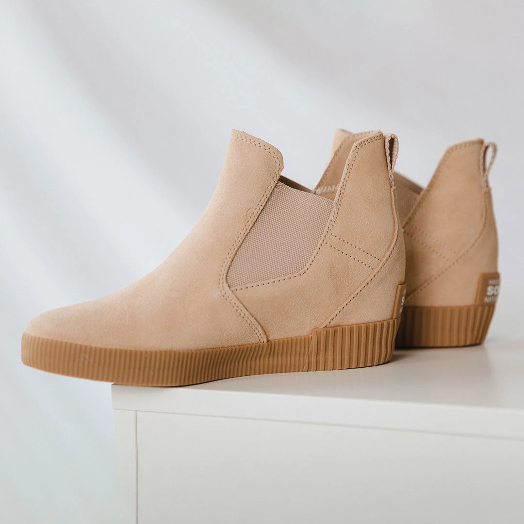 Sorel Out N About Slip On Wedge, Natural Tan 7 Sorel Out N About Slip On Wedge, Natural Tan - Image 5