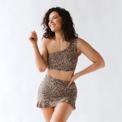 Pursuit Icon Swim Crop -Clothing Promotional Store 369A8043