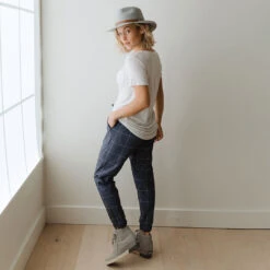 Indigo Windowpane Jetsetters 13 Indigo Windowpane Jetsetters -Clothing Promotional Store 369A8054final