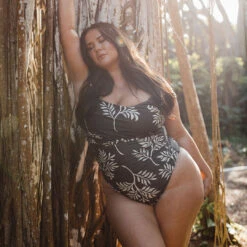 Chocolate Fern Off Shoulder One-Piece 16 Chocolate Fern Off Shoulder One-Piece -Clothing Promotional Store 369A8081final