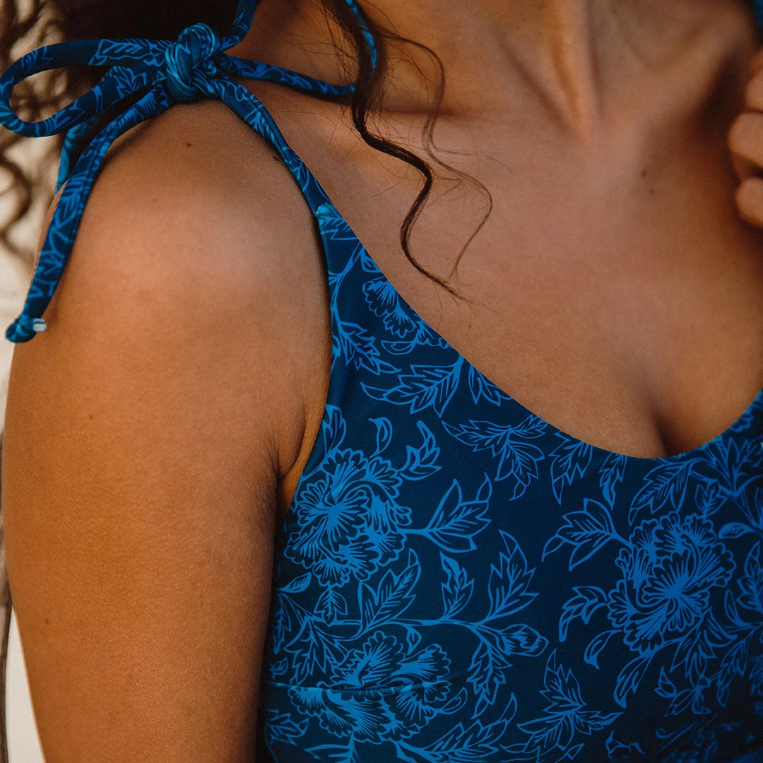 The Natalie One-Piece, Mykonos Navy 5 The Natalie One-Piece, Mykonos Navy - Image 3