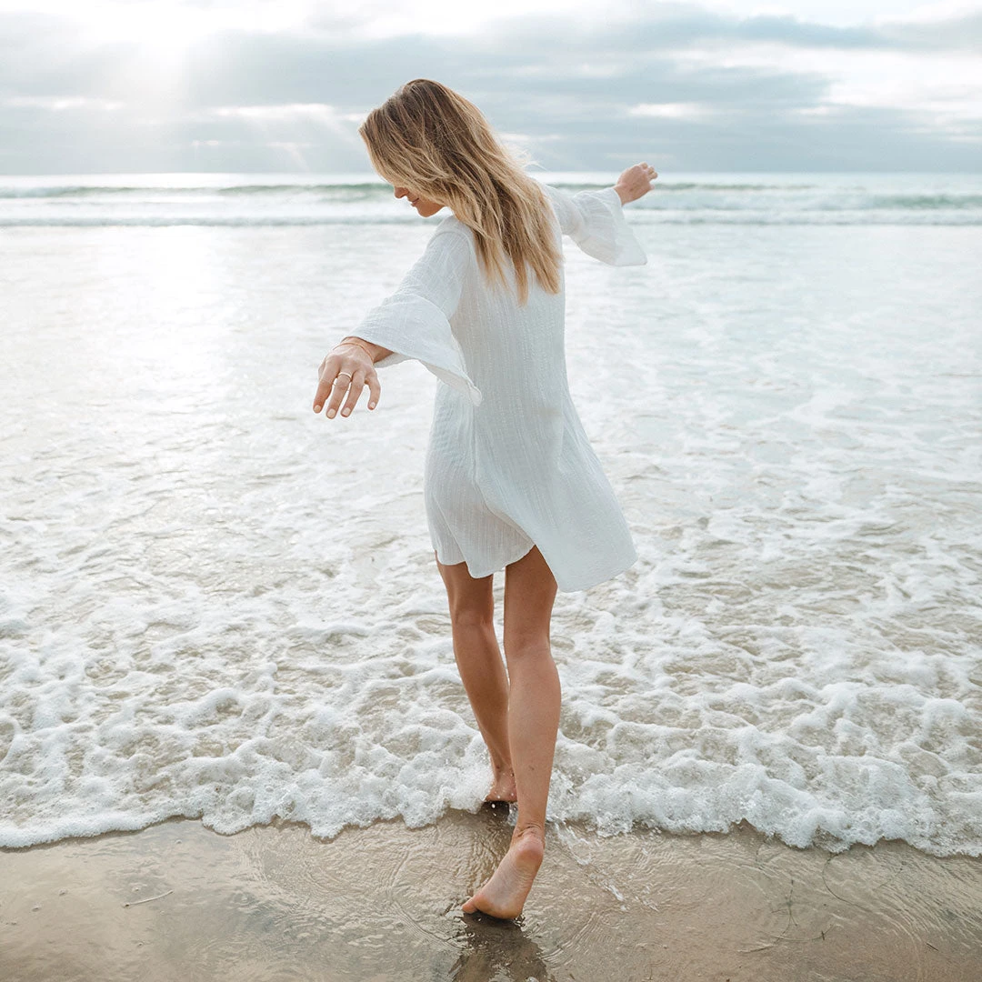 White Tunic Dress 7 White Tunic Dress - Image 5