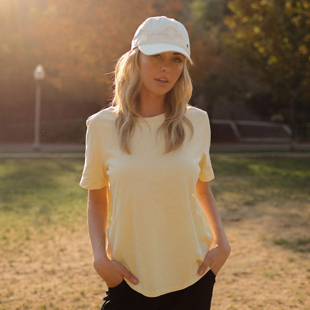 Boyfriend Tee, Yellow 4 Boyfriend Tee, Yellow - Image 2