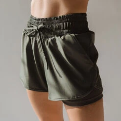 Lunge Shorts, Olive 11 Lunge Shorts, Olive -Clothing Promotional Store 369A8228finnal