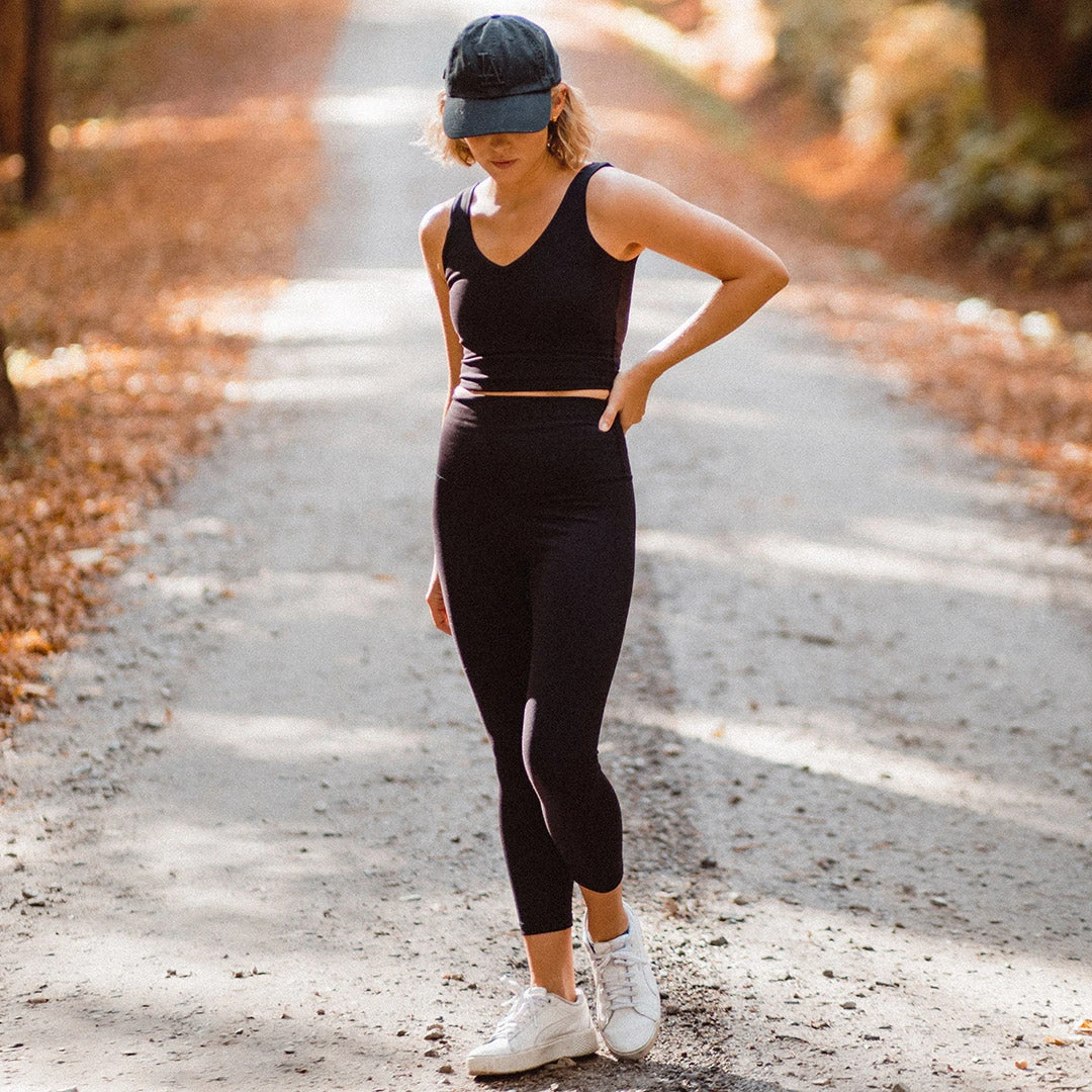 Intention Compression 3/4 Leggings, Black 4 Intention Compression 3/4 Leggings, Black - Image 2