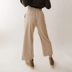 Audrey Wide Leg Pants, Cobblestone -Clothing Promotional Store 369A8324final 14731425 5a1f 4d5b 883c eb8c7736b42b