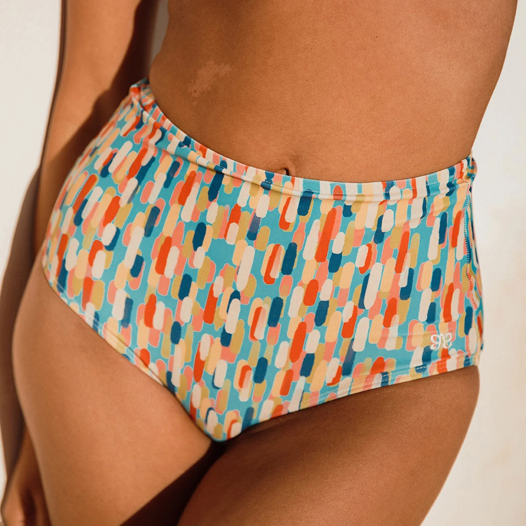 Athens Sunset High-Waisted Bottoms 3 Athens Sunset High-Waisted Bottoms
